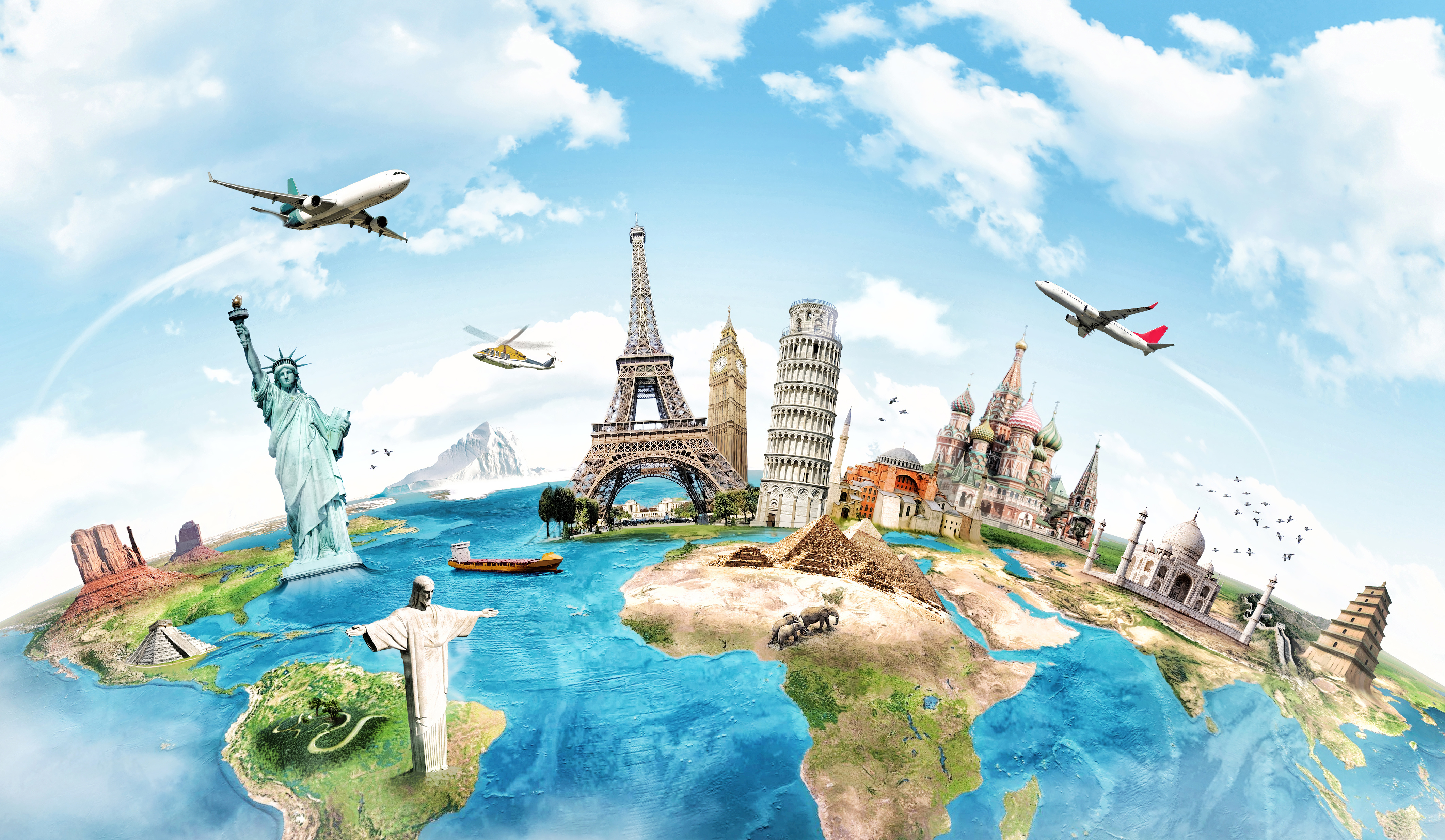 Interactive world map